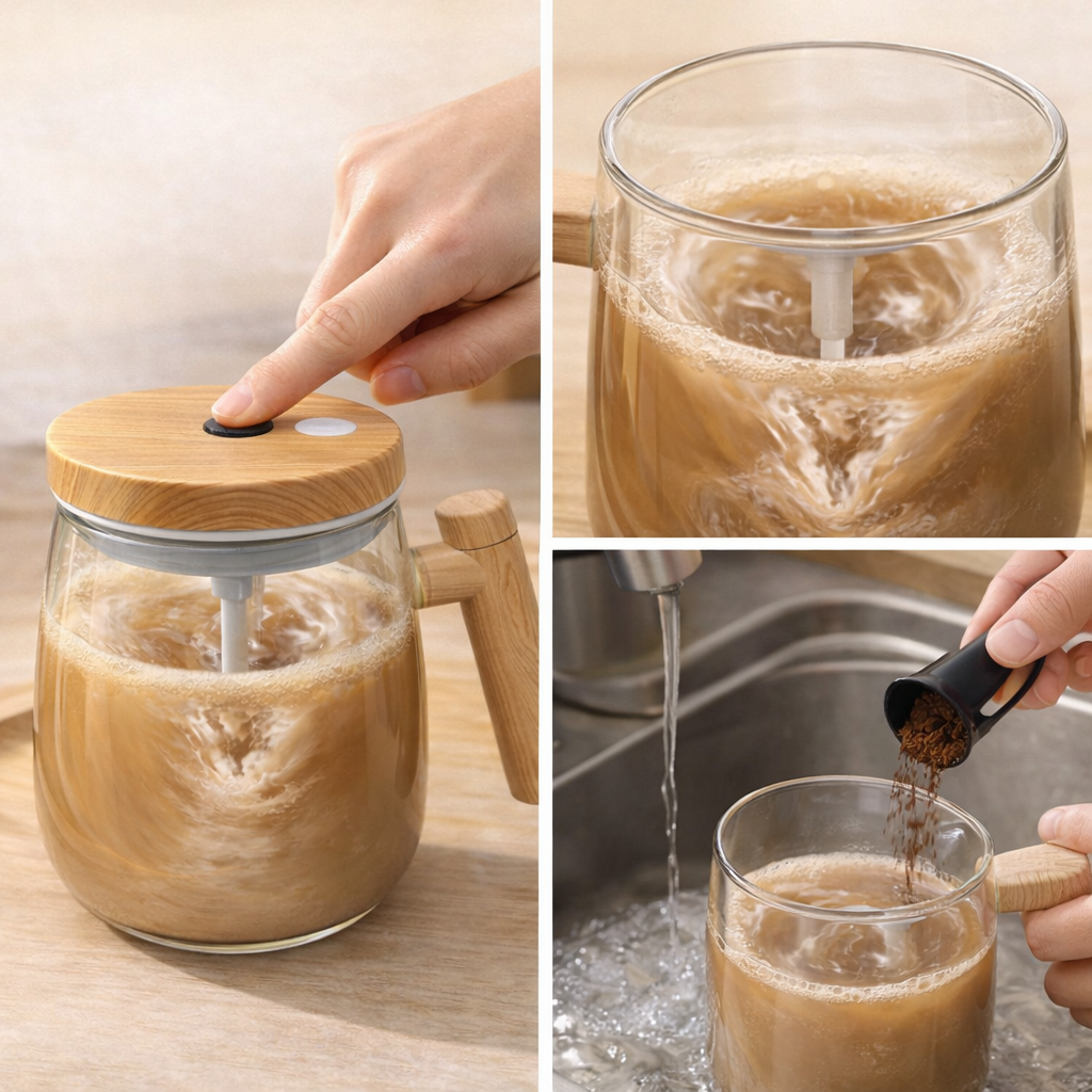 Taza Mezcladora Automática