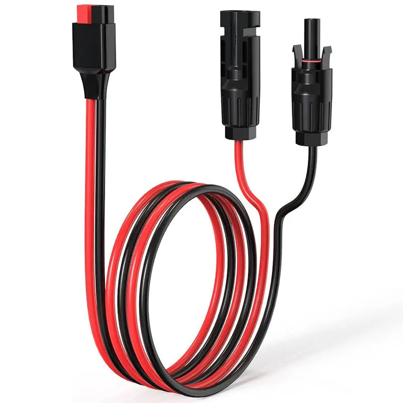 14AWG 5FT Solar Panel Adapter Cable – Works with Anderson Connectors & Portable Solar Generators