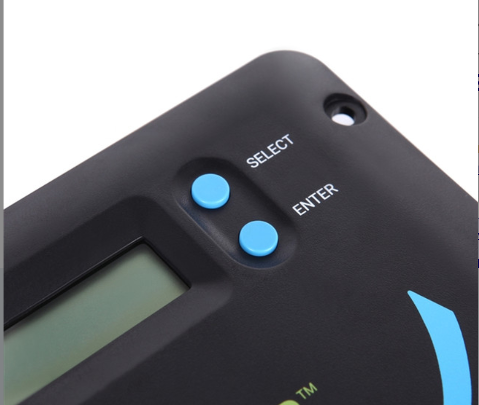 Adventurer Li 30A PWM Flush Mount Charge Controller w/ LCD Display 12V/24V