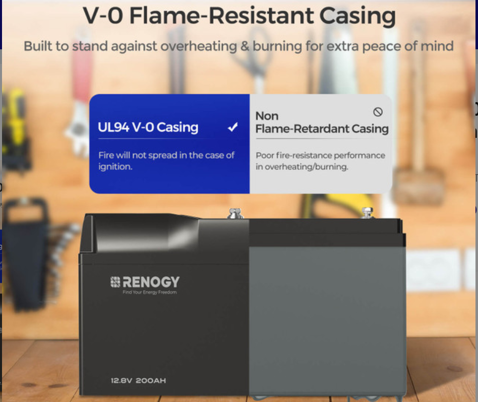 Pro- 12V 200Ah Smart Lithium Iron Phosphate Battery w/ Bluetooth & Self-Heating